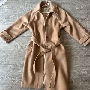 Abercrombie & Fitch Wool-Blend Coat
